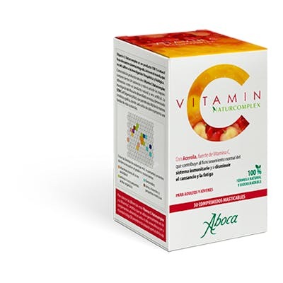 ABOCA Vitamin C Naturcomplex 30 Comprimés à Mâcher ABOCA Vitamin C Naturcomplex 30 Comprimés à Mâcher