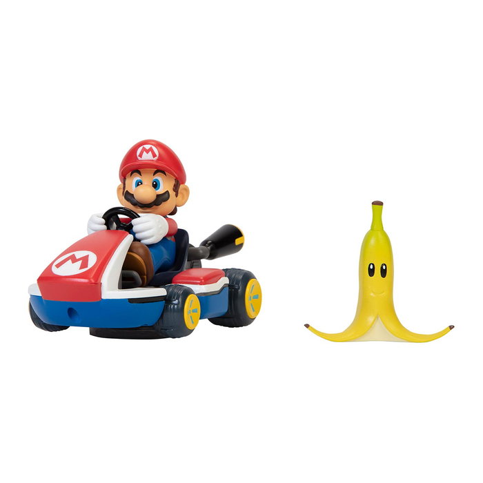 JAKKS PACIFIC Figura Mario Kart Megagiros avec Banane