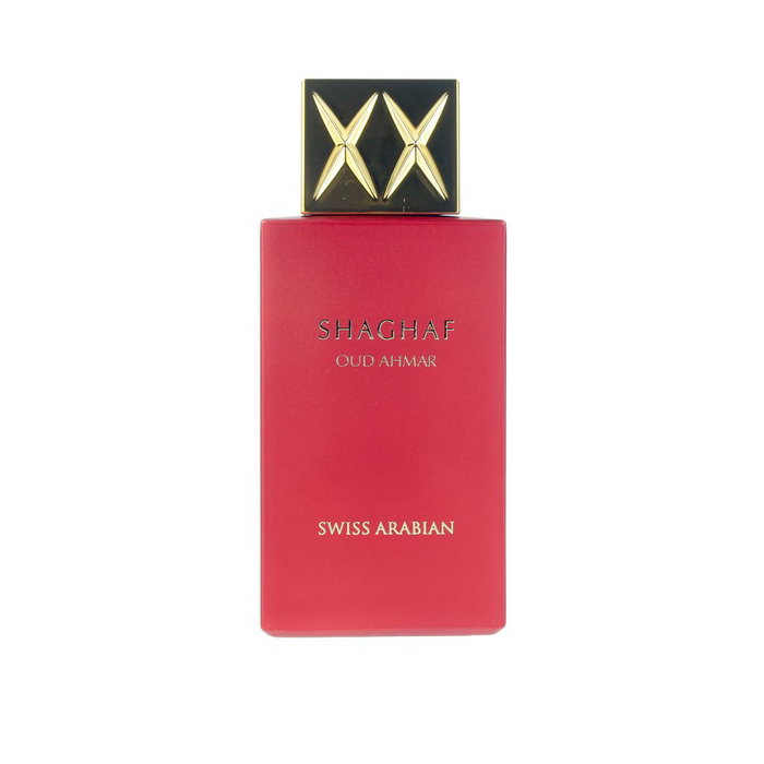 Swiss Arabian Shaghaf Oud Ahmar - Eau de Parfum Vapor pour Homme et Femme, Tabac 01, Flacon de 75 ml Swiss Arabian Shaghaf Oud Ahmar - Eau de Parfum Vapor pour Homme et Femme, Tabac 01, Flacon de 75 ml