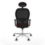 Piqueras y Crespo Chaise de Bureau 1D086G1 Rouge
