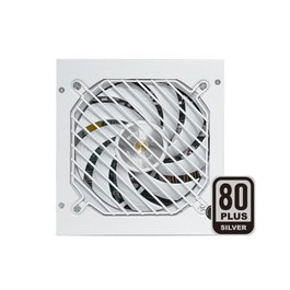 Mars Gaming MPZE750SI 750W 80 PLUS Silver Alimentation ATX Blanche Ventilateur 120 mm Silencieux DC-DC