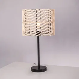 Lampe de Table Porbandar Rotin Naturel SKD-T1020