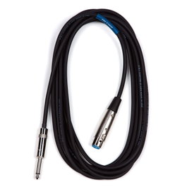 Ddrum Câble Mono Trigger XLRh vers TR 1/4" pour Bombo