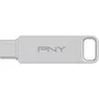 PNY DUO LINK Clé USB 3.2 Type-C et Type-A 256 Go - Double connecteur pour mobiles et PC - Vitesse jusqu'à 200 Mo/s - Compatible PC, Mac et Android