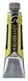 Rembrandt Peinture à l'huile Vert jaunâtre permanent 633, 40 ml
