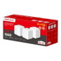 Mercusys Halo H60X Pack de 3 - Système WiFi Mesh WiFi 6 AX1500