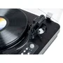 Thomson TT650BT - Platine vinyle Bluetooth avec enregistrement USB, 2 haut-parleurs intégrés, 3 vitesses, lecteur MP3 - Noir