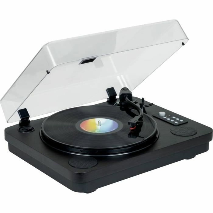 Thomson TT650BT Platine vinyle Bluetooth avec enceintes intégrées - Noir