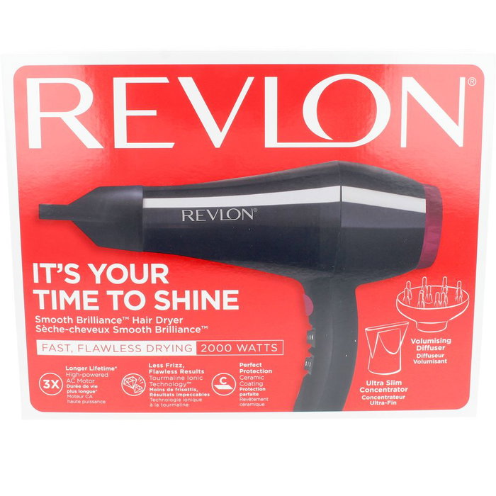Revlon Perfect Heat RVDR5251E Noir et Rose Revlon Perfect Heat RVDR5251E Noir et Rose