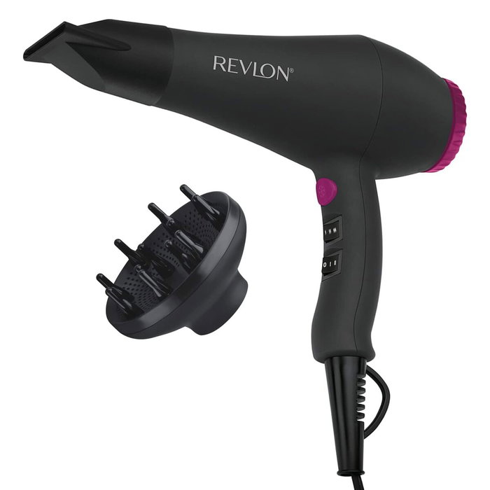 Revlon Perfect Heat RVDR5251E Noir et Rose Revlon Perfect Heat RVDR5251E Noir et Rose