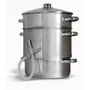 Baumalu Marmite extracteur de jus 26 cm Inox