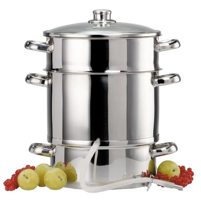 Baumalu Marmite extracteur de jus 26 cm Inox