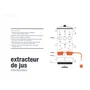 Baumalu Marmite extracteur de jus 26 cm Inox