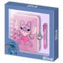 KARACTERMANIA Diario peluche + Boligrafo Corazon Angel Stitch Disney Rose