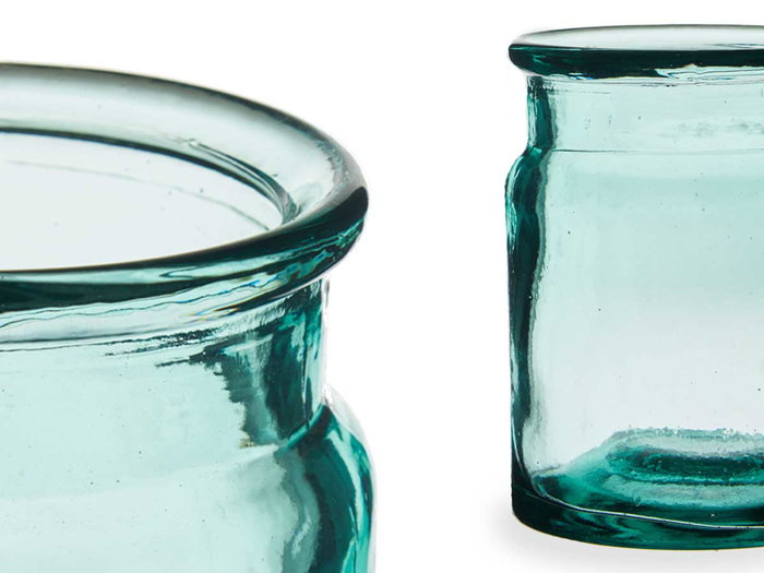 Giftdecor Vase en verre Puchades 14 cm Transparent Recyclé (Set de 12)