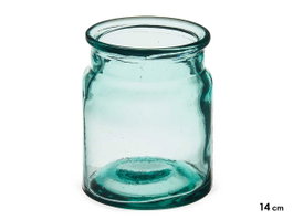 GIFTDECOR Vase en Cristal Puchades 14cm Transparente