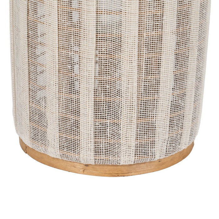 BigBuy Home Lanterne Beige Naturel Bambou Verre 25 x 25 x 45 cm BigBuy Home Lanterne Beige Naturel Bambou Verre 25 x 25 x 45 cm