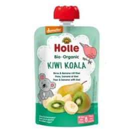 HOLLE Smoothie Kiwi Koala poire-banane 8 mois 100g