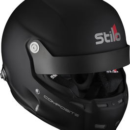 Stilo ST6R Rally Composite WL Casque Intégral FIA 8859-2024 SNELL SA2020 Hans FIA 8858-10 Noir Mat-Intérieur Noir