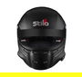 Stilo ST6R Rally Composite WL Casque Intégral FIA 8859-2024 SNELL SA2020 Hans FIA 8858-10 Noir Mat-Intérieur Noir