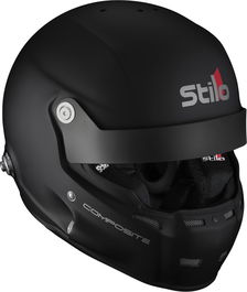 Stilo ST6R Rally Composite WL Casque Intégral FIA 8859-2024 SNELL SA2020 Hans FIA 8858-10 Noir Mat-Intérieur Noir