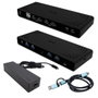 i-tec Station d'accueil universelle Dual 4K 12 en 1 USB-C USB-A Thunderbolt 3/4 Power Delivery 85W