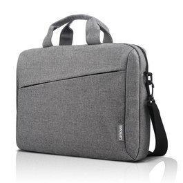 Lenovo Housse Porte-Documents T210 pour PC Portable 15.6 Pouces, Protection Anti-Eau, Compartiment Intégré et Sangle de Valise, Grise