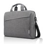 Lenovo Housse Porte-Documents T210 pour PC Portable 15.6 Pouces, Protection Anti-Eau, Compartiment Intégré et Sangle de Valise, Grise