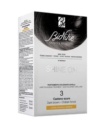 BioNike Shine On Teinture permanente pour cheveux 3 Dark Brown