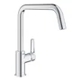 GROHE Mitigeur Monocommande Evier Chromé avec Bec Pivotant Économe en Eau, Hauteur 310 mm, Percage 34 mm