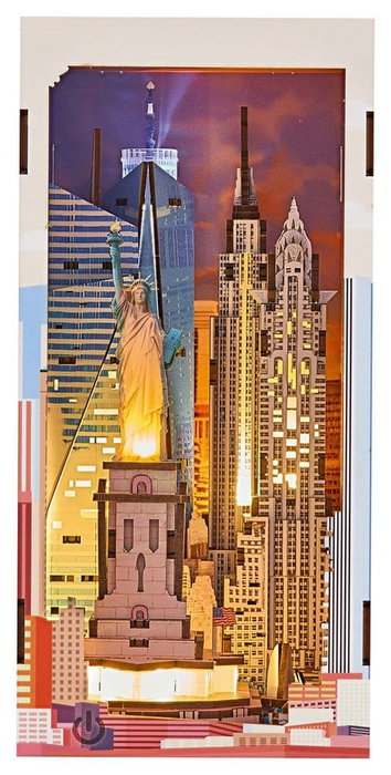 Revell Tiny Adventures book nook mini-diorama New York 18 cm Revell Tiny Adventures book nook mini-diorama New York 18 cm