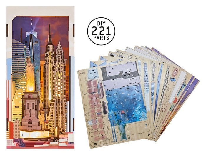 Revell Tiny Adventures book nook mini-diorama New York 18 cm Revell Tiny Adventures book nook mini-diorama New York 18 cm