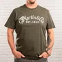 Martin T-shirt Cf Martin Olive W/Logo (S) Martin