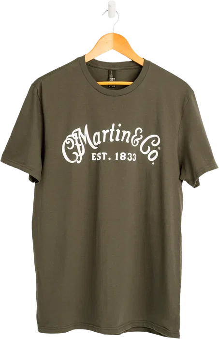 Martin T-shirt Cf Martin Olive W/Logo (S) Martin