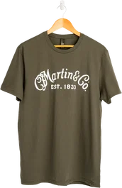 Martin T-shirt Cf Martin Olive W/Logo (S) Martin