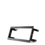 Bachmann Power Frame 283x73mm Cadre avec Structure Intégrée Noir RAL9005 pour Prises Électriques
