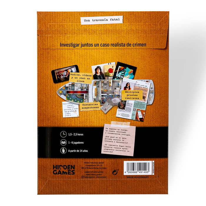 HIDDEN GAMES Cas 5 - Une traversée fatale HIDDEN GAMES Cas 5 - Une traversée fatale