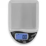 ADE POCKET Balance de cuisine digitale - Précision 0,1 g, capacité 300 g, plateforme acier inoxydable, fonction tare, avec 2 piles AAA