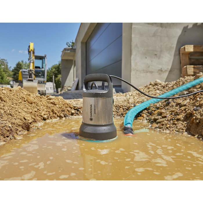 Gardena Pompe d'évacuation pour eaux chargées 25000