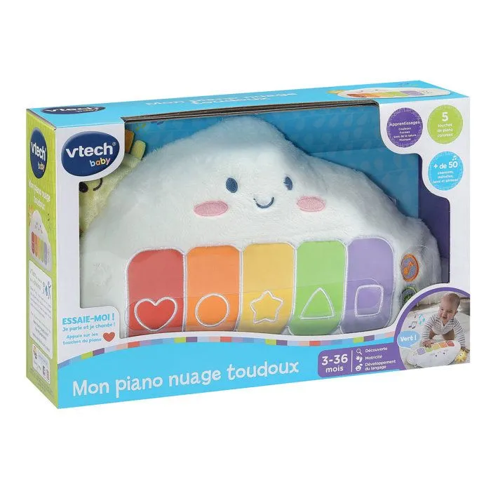 Vtech Baby Mon Piano Nuage Toudoux - Multicolore Vtech Baby Mon Piano Nuage Toudoux - Multicolore