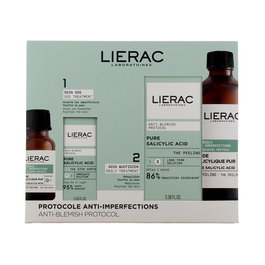 Lierac Stop Granos 15ml + Peeling Visage 100ml - Kit Soin Anti-Imperfections