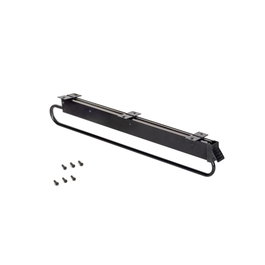 Emuca Porte-vêtements extractible Self 800 mm Noir