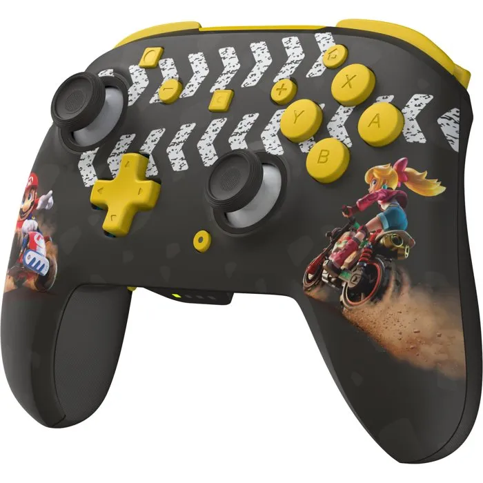 Turtle Beach Rematch Mario Kart World - Manette de gaming RGB sans fil pour Nintendo Switch Turtle Beach Rematch Mario Kart World - Manette de gaming RGB sans fil pour Nintendo Switch
