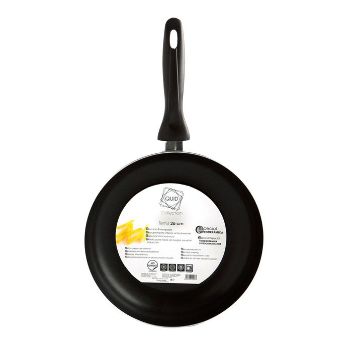 Sartén de Aluminio Estampado Temis Quid 26 cm (6 Unidades) Sartén de Aluminio Estampado Temis Quid 26 cm (6 Unidades)