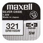 Pile bouton Maxell SR616SW 321 1,55 V Piles Bouton