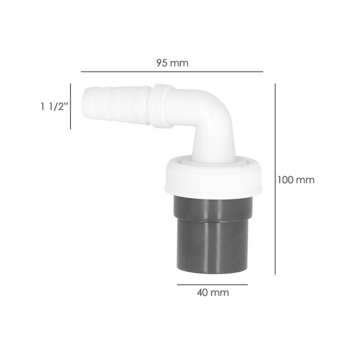 ABRISA Connexion Mâle PVC pour Lave-linge / Lave-vaisselle ABRISA Connexion Mâle PVC pour Lave-linge / Lave-vaisselle