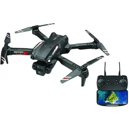 Silverlit Drone pliable Flybotic avec caméra Wi-Fi, vol stationnaire, livré avec 2 batteries - À partir de 14 ans