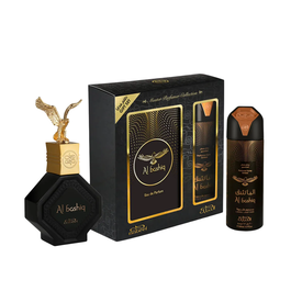Nabeel - Coffret Parfum Homme Fulad - Eau de Parfum 100 ml et Déodorant Spray 100 ml - Set Cadeau