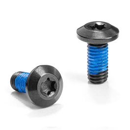 Absolute Black Vis en titane pour porte-bidons M5 Torx T-25 Noir