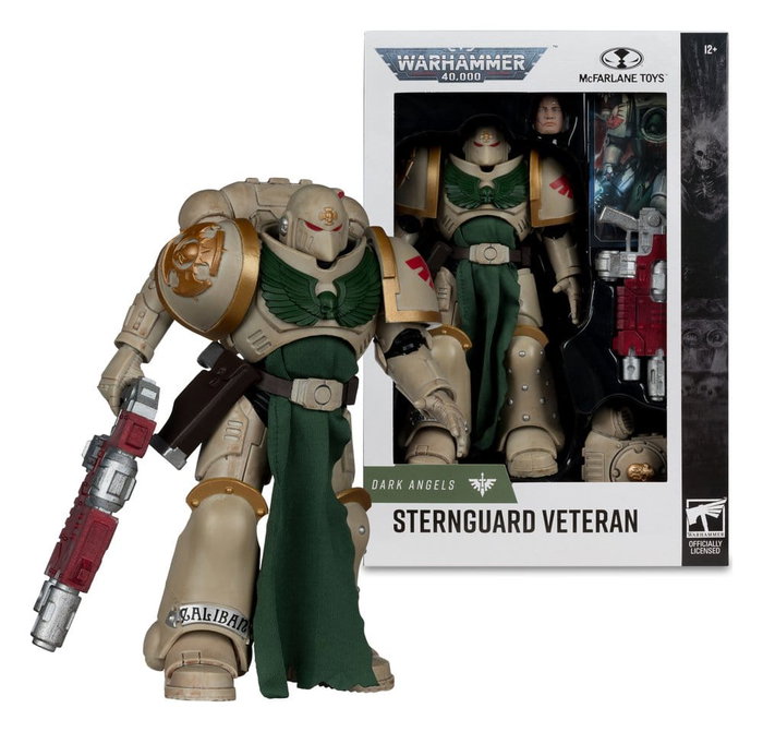McFarlane Toys Warhammer 40,000 Sternguard Veteran (Dark Angels) - 18 cm McFarlane Toys Warhammer 40,000 Sternguard Veteran (Dark Angels) - 18 cm